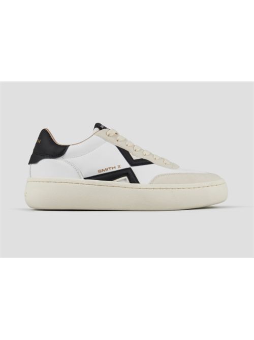 Sneakers con logo laterale e tallone nero Ocean Smith X SMITH X | SXBCOCW-9552-WBK
